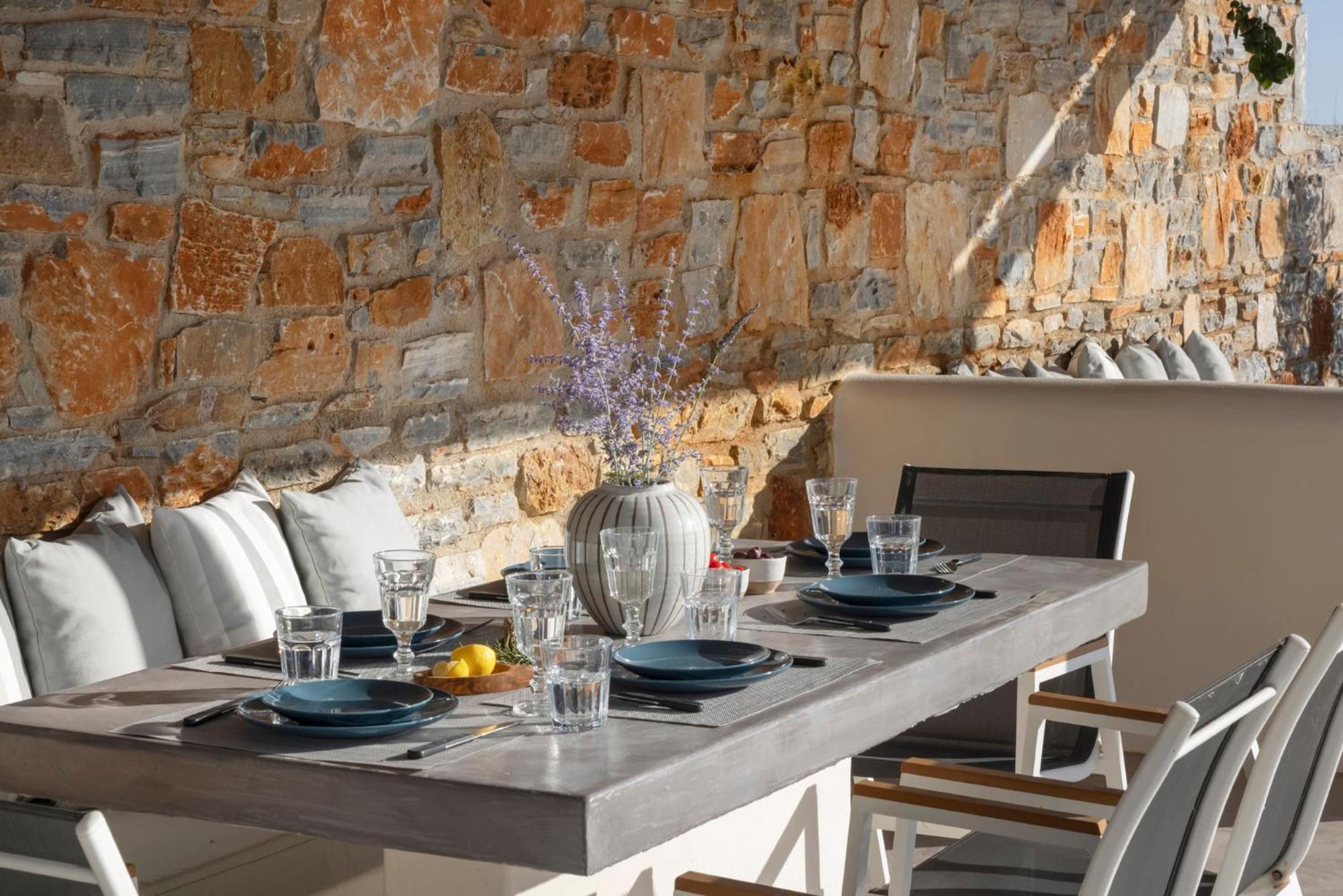 Villa Dione, Private Pool & Seaview By Naxos Dunes Kastrákion 外观 照片