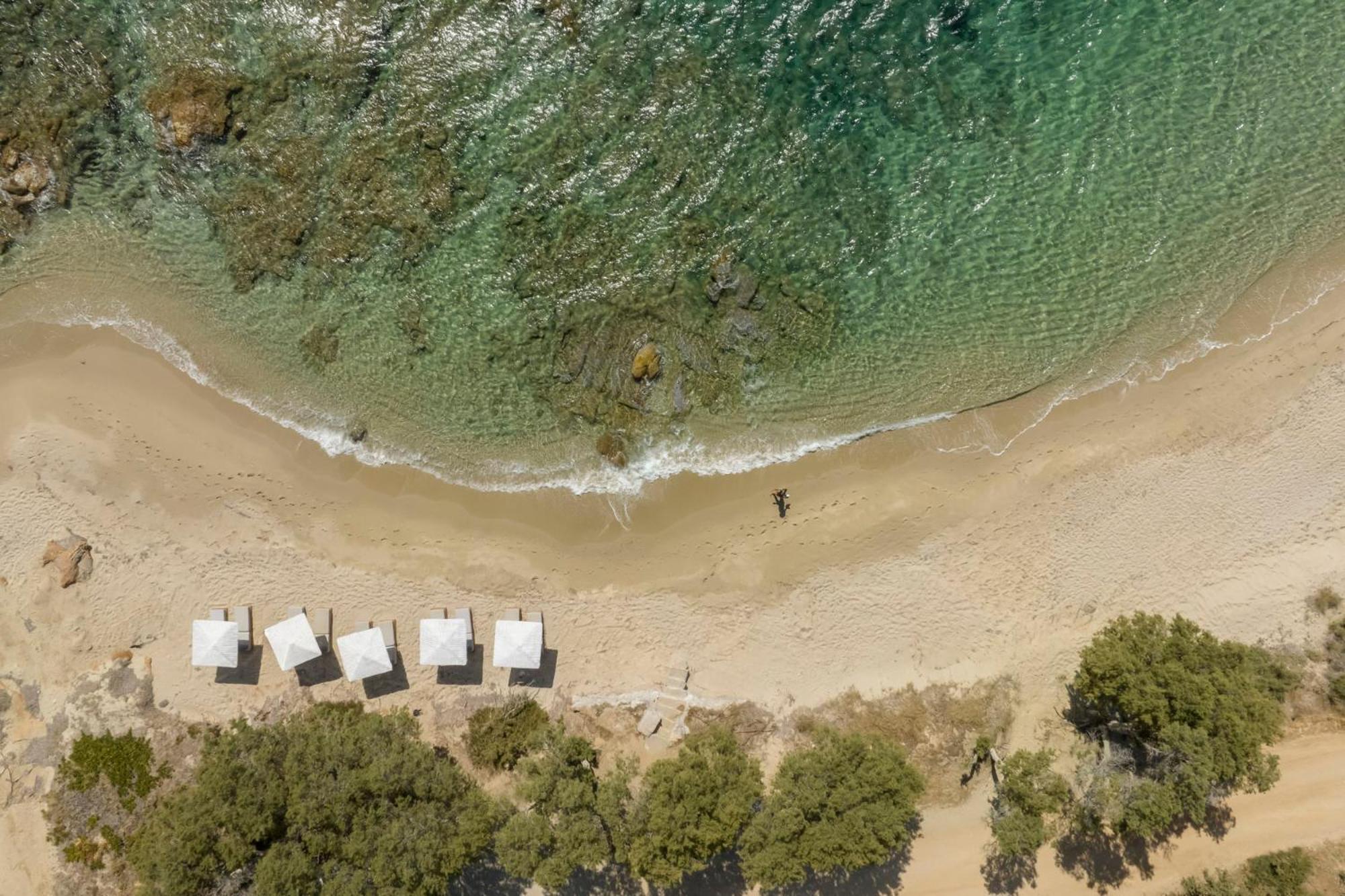 Villa Dione, Private Pool & Seaview By Naxos Dunes Kastrákion 外观 照片